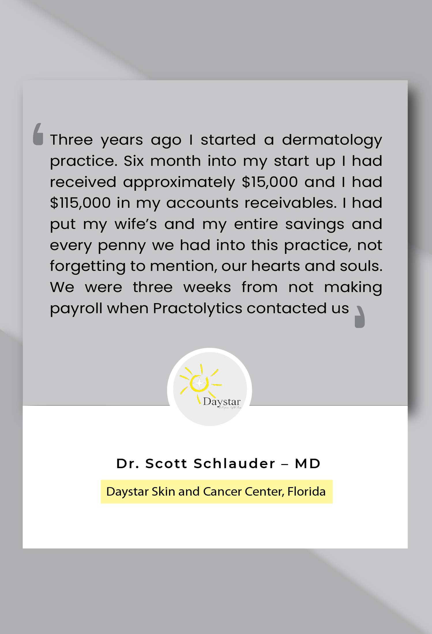 Dr. Scott Schlauder